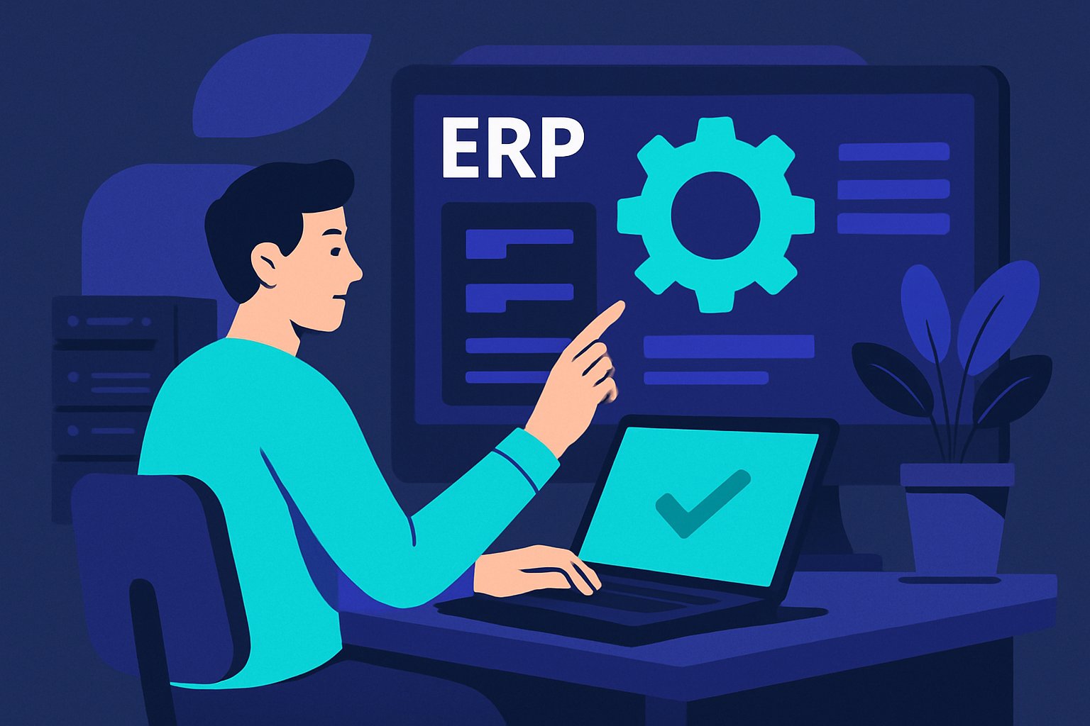 Faut-il configurer l'ERP DynaBiz Pro en interne ?